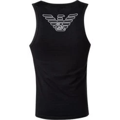 EMPORIO ARMANI Tank Top 110828/CC735/00020 Tanktop, Baumwoll-Stretch, Schwarz -MR Wasch Geschaft 266952 norm3