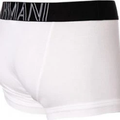 EMPORIO ARMANI Trunk 111866/CC735/00010 Baumwoll-Stretch, Weiß -MR Wasch Geschaft 266955 norm3