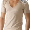 MEY Drunterhemd V-Neck Slim Fit 46098/111 Baumwolle COOLMAX®, Skin, Light skin
