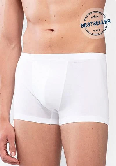 Mey CASUAL COTTON Shorty 49021/101 Trunk, Pima Baumwoll-Stretch, Weiß, White 2 Mey CASUAL COTTON Shorty 49021/101 Trunk, Pima Baumwoll-Stretch, Weiß, White – Bild 2