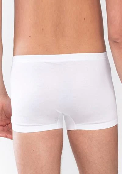 Mey CASUAL COTTON Shorty 49021/101 Trunk, Pima Baumwoll-Stretch, Weiß, White 3 Mey CASUAL COTTON Shorty 49021/101 Trunk, Pima Baumwoll-Stretch, Weiß, White – Bild 3