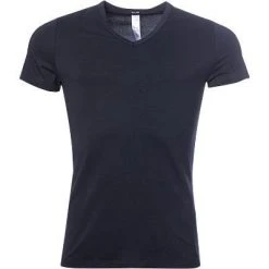 HOM Classic V-Shirt 400206/00RA T-Shirt, Baumwolle, Navy