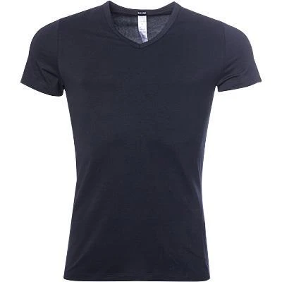 HOM Classic V-Shirt 400206/00RA T-Shirt, Baumwolle, Navy 1 HOM Classic V-Shirt 400206/00RA T-Shirt, Baumwolle, Navy