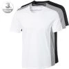 BOSS T-Shirt RN 3er Pack 50325388/999 T-Shirts, Baumwolle, Schwarz-weiß-grau, Assorted