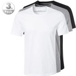 BOSS T-Shirt RN 3er Pack 50325388/999 T-Shirts, Baumwolle, Schwarz-weiß-grau, Assorted
