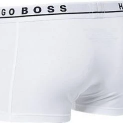 BOSS Trunk 3er Pack 50325403/100 Baumwolle, Weiß, White -MR Wasch Geschaft 273054 norm2
