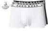 BOSS Trunk 3er Pack 50325403/999 Trunks, Baumwolle, Schwarz-weiß-grau meliert, Assorted