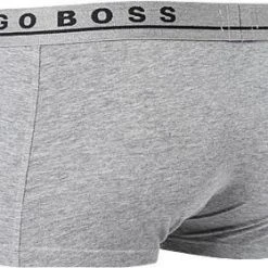BOSS Trunk 3er Pack 50325403/999 Trunks, Baumwolle, Schwarz-weiß-grau meliert, Assorted -MR Wasch Geschaft 273057 norm4