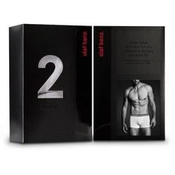 Olaf Benz RED1010 Boxerpants 2er Pack 101023/8000 Trunks, Baumwoll-Stretch, Schwarz, Black -MR Wasch Geschaft 273674 norm4