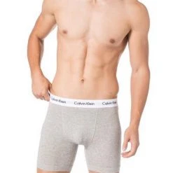 Calvin Klein Underwear Calvin Klein COTTON STRETCH 3er Pack NB1770A/MP1 Trunks, Baumwolle, Schwarz-weiß-grau -MR Wasch Geschaft 281904 norm3