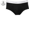 Calvin Klein Underwear Calvin Klein COTTON STRETCH 3er Pack NB1398A/001 Slips, Baumwolle, Schwarz