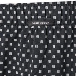 Schiesser day and night Boxershorts 159610/803 Baumwolle, Navy gemustert, Dunkelblau -MR Wasch Geschaft 283673 norm3
