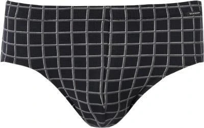 Schiesser day and night Minislip 159611/803 Baumwolle, Navy kariert, Dunkelblau 1 Schiesser day and night Minislip 159611/803 Baumwolle, Navy kariert, Dunkelblau