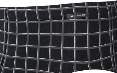 Schiesser day and night Minislip 159611/803 Baumwolle, Navy kariert, Dunkelblau 2 Schiesser day and night Minislip 159611/803 Baumwolle, Navy kariert, Dunkelblau – Bild 2