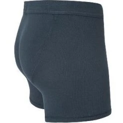 Schiesser Revival Karl-Heinz Shorts 160098/803 Trunk, Baumwolle, Navy, Dunkelblau -MR Wasch Geschaft 283850 norm3