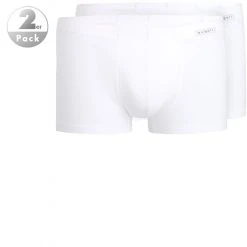 bugatti Pants 2er-Pack 50015/6061/110 Trunks, Baumwolle, Weiß, White-light-solid