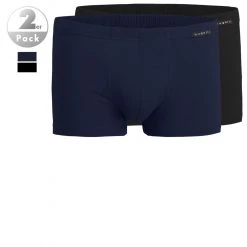 bugatti Pants 2er-Pack 50015/6061/630 Trunks, Baumwolle, Navy, Blue-dark-solid