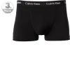 Calvin Klein Underwear Calvin Klein COTTON STRETCH 3er Pack U2662G/XWB Trunks, Baumwolle, Schwarz
