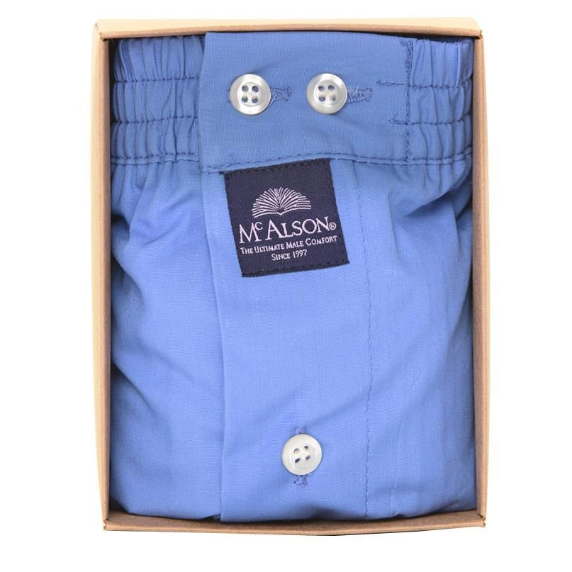 MC ALSON Boxer-Shorts 0115/himmelblau Boxershorts, Popoline 4 MC ALSON Boxer-Shorts 0115/himmelblau Boxershorts, Popoline – Bild 4