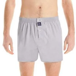 MC ALSON Boxer-Shorts 0400/grau Boxershorts, Baumwolle, Hellgrau meliert -MR Wasch Geschaft 285597 norm2