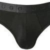 BOSS Brief Signature 50377707/001 Slip, Baumwolle, Schwarz