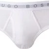 BOSS Brief Original 50377703/100 Slip, Mit Eingriff - Baumwolle, Weiß