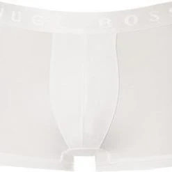 BOSS Trunks Signature 50377698/100 Baumwoll-Stretch, Weiß