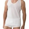 Zimmerli Business Class Shirt 222/1470/01 Tanktop, Baumwolle, Weiß