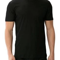 Zimmerli Business Class T-Shirt 222/1473/86 Baumwolle, Schwarz