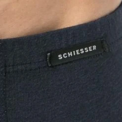 Schiesser Essential Supermini 3er Pack 205221/803 Slips, Baumwolle, Navy, Dunkelblau -MR Wasch Geschaft 298605 norm2