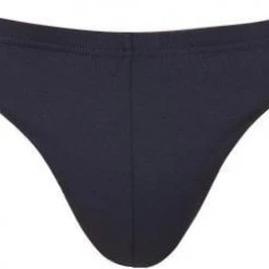 HOM Classic G-String 401125/00RA Baumwolle, Nachtblau, Blau