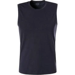Schiesser Long Life Soft Tank Top 164104/001 Tanktop, Baumwolle, Navy, Blauschwarz