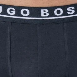 BOSS Trunk 3er Pack 50325403/480 Trunks, Baumwolle, Dunkelblau, Blau -MR Wasch Geschaft 308529 norm2