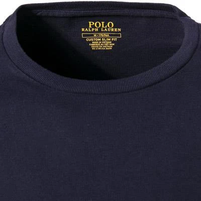 Polo Ralph Lauren Longsleeve 710671468/024 Longsleeeve, Custom Slim Fit, Baumwolle, Dunkelblau, Nachtblau 2 Polo Ralph Lauren Longsleeve 710671468/024 Longsleeeve, Custom Slim Fit, Baumwolle, Dunkelblau, Nachtblau – Bild 2