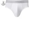 HANRO Briefs 2er Pack 07 3075/0101 Slips, Baumwolle, Weiß, White