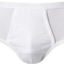 HANRO Briefs Cotton Pure 07 3630/0101 Slip, Baumwolle, Weiß, White