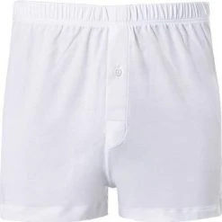HANRO Boxers Sea Island Cotton 07 3172/0101 Boxershort, Baumwolle, Weiß, White