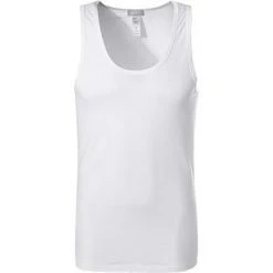 HANRO Tank Top Cotton Superior 07 3087/0101 Baumwolle, Weiß, White