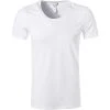 HANRO Shirt Cotton Superior 07 3088/0101 T-Shirt, Baumwolle, Weiß, White