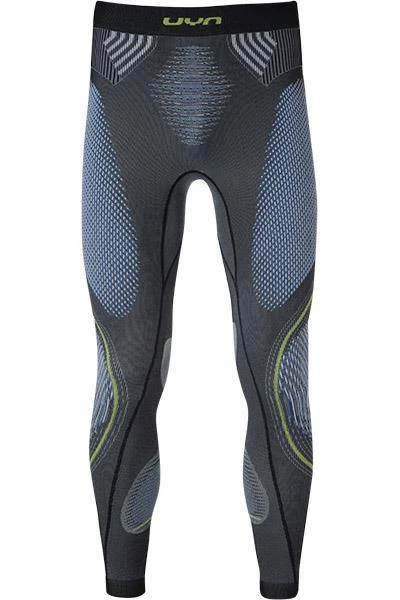 UYN Pants U100014/G976 Lange Unterhose, Mikrofaser, Anthrazit, Anthrazit-blau-neongelb 1 UYN Pants U100014/G976 Lange Unterhose, Mikrofaser, Anthrazit, Anthrazit-blau-neongelb