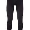 UYN Pants U100012/B466 Lange Unterhose, Mikrofaser, Schwarz, Schwarz-weiß