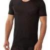 Zimmerli Royal Classic 252 T-Shirt SS 252/8125/86 Baumwolle mercerisiert, Schwarz, Black