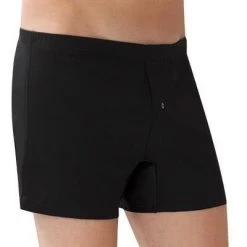 Zimmerli Sea Island 286 Boxershorts 286/1446/86 Trunk, Baumwolle mercerisiert, Schwarz, Black