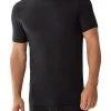Zimmerli Pureness 700 Shirt SS 700/1341/86 T-Shirt, Micromodal OEKO-TEX, Schwarz, Black