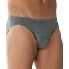 Zimmerli Pureness 700 Slip closed 700/1347/51 Micromodal OEKO-TEX, Grau meliert, Grey melange