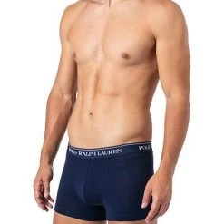 Polo Ralph Lauren Trunk 3er Pack 714513424/009 Trunks, Baumwoll-Stretch, Rot-weiß-navy -MR Wasch Geschaft 322288 norm3