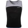 UYN Singlet O101233/J124 Funktionsshirt, Mikrofaser, Schwarz, Off White