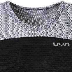 UYN Singlet O101233/J124 Funktionsshirt, Mikrofaser, Schwarz, Off White -MR Wasch Geschaft 323536 norm3