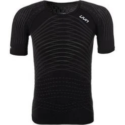 UYN T-Shirt U100080/B472 Funktionsshirt, Mikrofaser, Schwarz, Schneeweiß