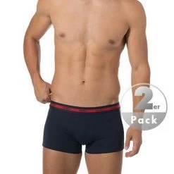 HUGO Trunks Twin Pack 50402260/410 Baumwolle, Navy, Marine